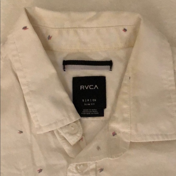 RVCA Button Down Shirt - Picture 3 of 4